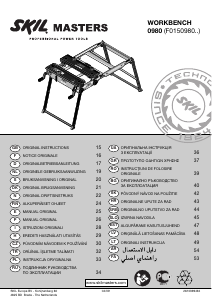 Mode d’emploi Skil 0980 MA Établi