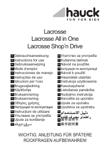 Instrukcja Hauck Lacrosse Shop n Drive Wózek