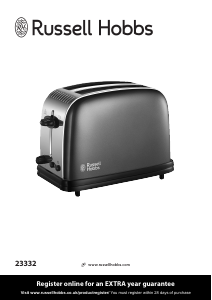 Manual Russell Hobbs 23332 Toaster