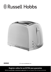 Manual Russell Hobbs 26062 Toaster