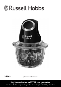 Handleiding Russell Hobbs 24662 Hakmolen