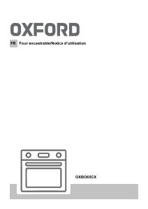Mode d’emploi Oxford OXBO65CX Four