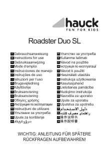 Vadovas Hauck Roadster Duo SL Vežimėlis