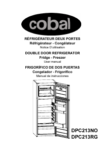 Manual Cobal DPC213NO Fridge-Freezer