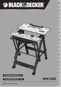 説明書 Black and Decker WM1000 Workmate ワークベンチ