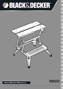 Manual de uso Black and Decker WM550 Banco de trabajo