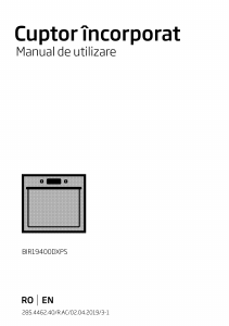 Manual BEKO BIR19400DXPS Oven