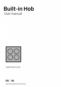 Manual BEKO HIAW 64225 SX NL Hob