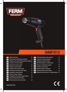 Manual FERM HAM1012 Heat Gun