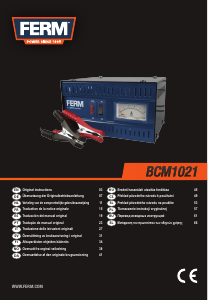 Manual FERM BCM1021 Jump Starter