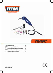 Handleiding FERM CTM1017 Multitool