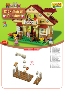 Manual de uso Unico set 8928-0MAX Maximilian Families Chalet