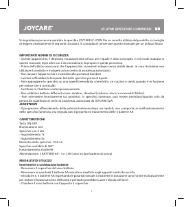 Mode d’emploi Joycare JC-370N Miroir