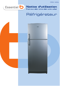 Mode d’emploi Essentiel B ERDV 422s Réfrigérateur combiné