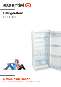 Mode d’emploi Essentiel B ERLI 202 Réfrigérateur