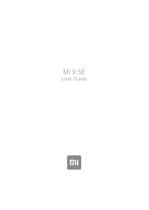 Manual Xiaomi Mi 9 SE Mobile Phone