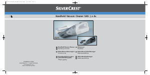 Manual SilverCrest IAN 49390 Handheld Vacuum