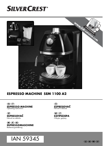 Handleiding SilverCrest IAN 59345 Espresso-apparaat