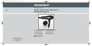 Bedienungsanleitung SilverCrest IAN 64640 Haartrockner