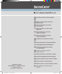 Bedienungsanleitung SilverCrest IAN 64327 Fernbedienung