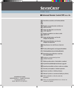 Manual SilverCrest IAN 55975 Remote Control