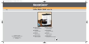 Manual SilverCrest IAN 49378 Coffee Machine