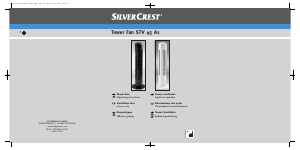 Bedienungsanleitung SilverCrest IAN 61747 Ventilator