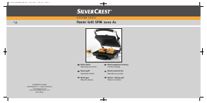 Handleiding SilverCrest SPM 2000 A1 Contactgrill