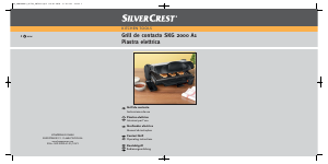 Manual SilverCrest SKG 2000 A1 Contact Grill
