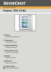 Manual SilverCrest IAN 62026 Freezer