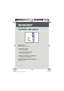 Manual SilverCrest SDR 1000 A1 Aparat de ras