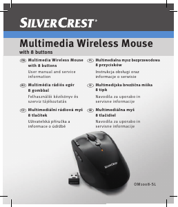 Instrukcja SilverCrest IAN 55976 Mysz