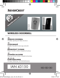 Manual SilverCrest IAN 43150 Doorbell