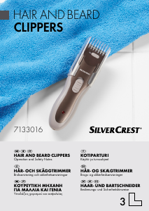 Εγχειρίδιο SilverCrest IAN 38019 Κουρευτική μηχανή