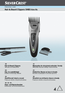 Manual SilverCrest IAN 55912 Hair Clipper