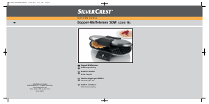 Manuale SilverCrest SDW 1200 A1 Macchina per waffle