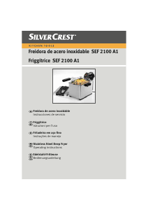 Bedienungsanleitung SilverCrest IAN 62049 Fritteuse