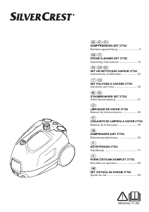 Manual SilverCrest IAN 37702 Máquina de limpar a vapor