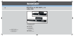 Manuale SilverCrest IAN 64330 Lettore DVD