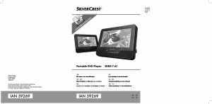 Manual SilverCrest SDDD 7 A1 DVD Player