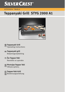 Bedienungsanleitung SilverCrest STYG 2000 A1 Tischgrill