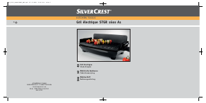 Mode d’emploi SilverCrest STGR 1600 A1 Gril de table