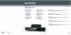 Manual SilverCrest SSR 576 A1 Digital Receiver