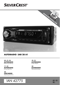Manual SilverCrest IAN 42775 Car Radio