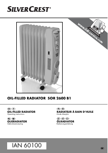 Manual SilverCrest IAN 60100 Heater