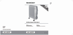 Manual SilverCrest SOR 2450 A1 Heater