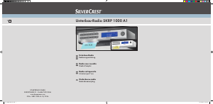 Handleiding SilverCrest SKRP 1000 A1 Radio
