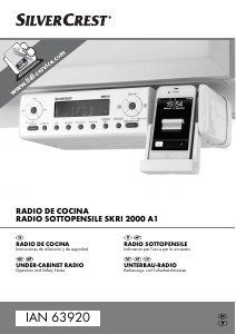 Manual de uso SilverCrest SKRI 2000 A1 Radio