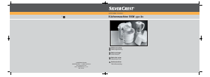Bedienungsanleitung SilverCrest SKM 550 A1 Küchenmaschine