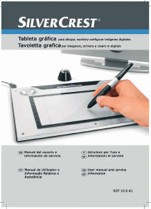 Manual de uso SilverCrest SGT 10.6 A1 Tableta gráfica